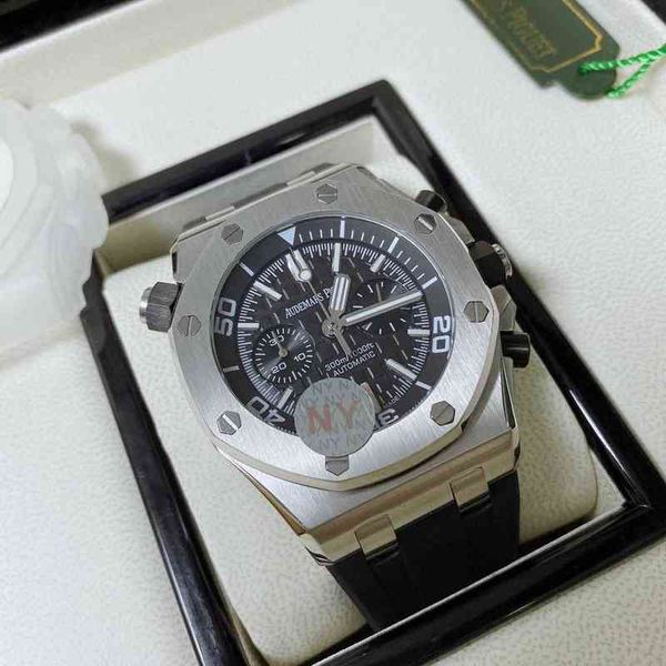 

luxury watches for mens mechanical wrist dial size 44 mm. king geneva brand designers wristwatches, Slivery;brown