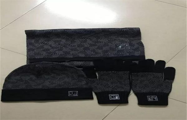 

2022 566 new fashion men and women hat scarf sets warm hats s, Blue;gray
