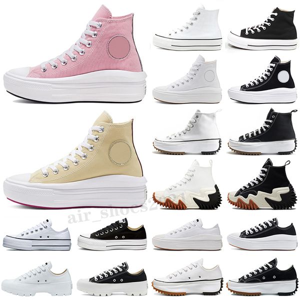 

women run hike casual shoes leopard orange black yellow purple white high classic thick bottom canvas shoe, White;red