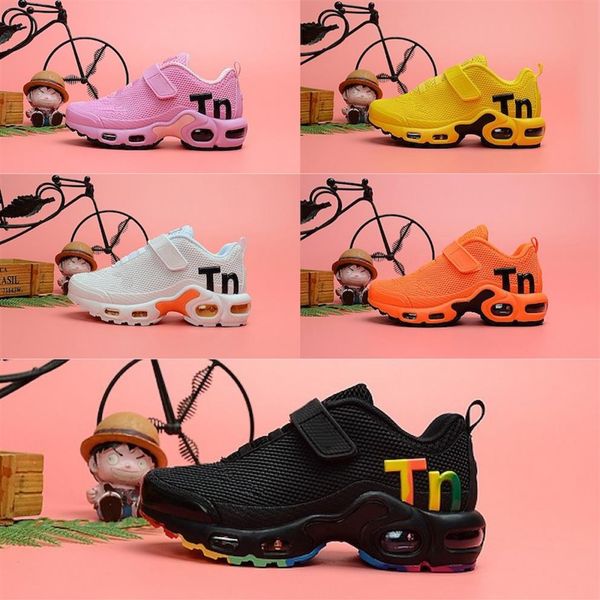 

2019 kids baby plus tn boy girl shoe for children classic parent-child athletic outdoor mix sneaker black fashion shoes284g