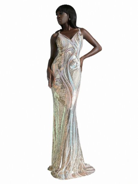 

casual dresses missord crisscross backless sequins prom dress g4bs#, Black;gray