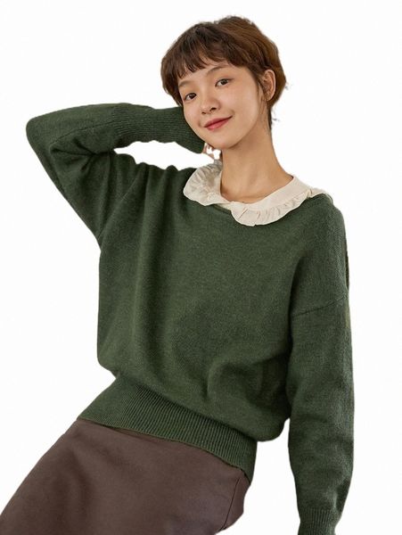 

women's sweaters dazy 1pc solid drop shoulder sweater 39t2#, White;black