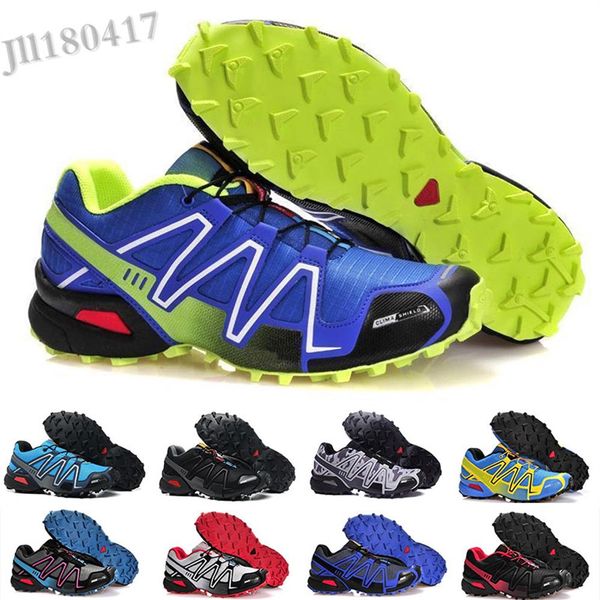 

new 2018 new zapatillas speedcross 3 4 shoes men walking outdoor sport shoes speed cross athletic hiking shoes size 40-46 wp07209b, Black;brown