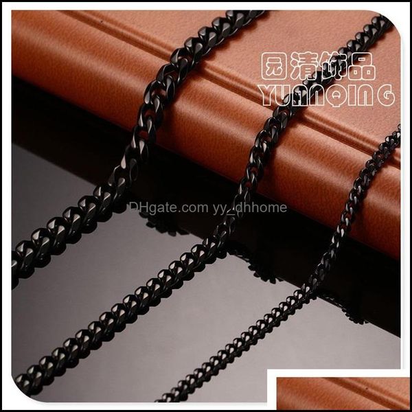 

chains fashion jewel stainless steel designer necklace men necklaces women 18k gold titanium chains man luxury 893 q2 drop d yydhhome dhtl6, Silver