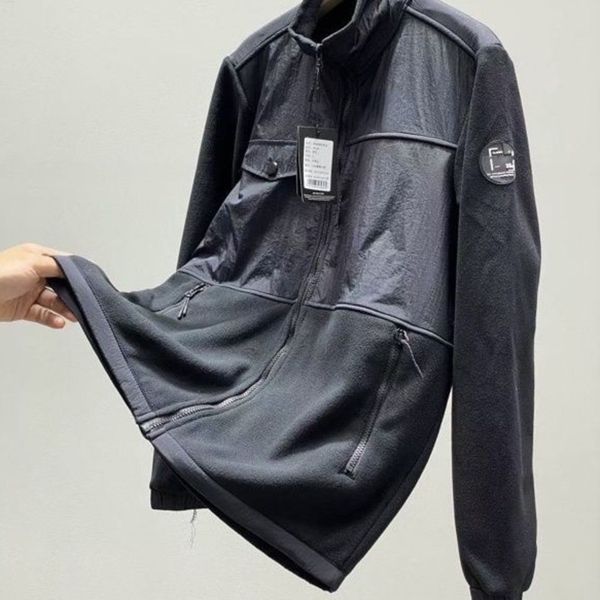 

arc mens jacket outdoor sports casual shirt zipper jackets stand collar loose sportswear men coat, Black;brown