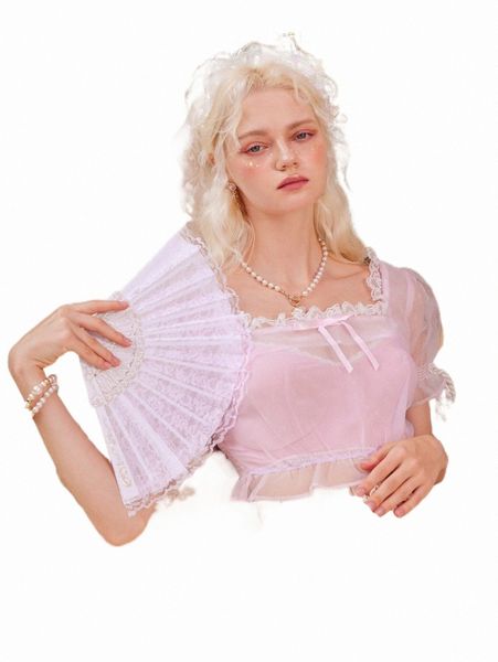 

two piece dress romwe fairy grunge contrast lace sheer & cami x0w6#, White