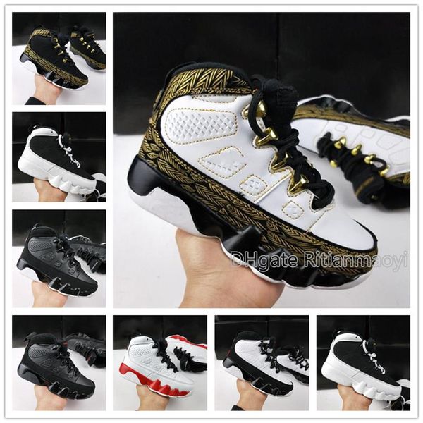 

kids classic black  basketball shoes boys athletic sports shoes children white sneakers 28-35 zapatillas de baloncesto p244k