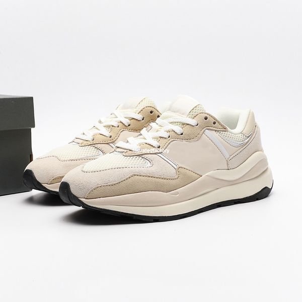 

57/40 sea salt calm taupe sports shoe for men w5740 sneakers mens running shoes women training womens trainers w5740cha, White;red