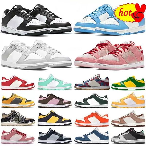 

running shoes casual shoes men women low sneakers white black unc pn dust flat classic outdoor mens womens sneakers 36-45