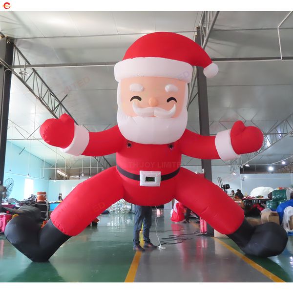 

delivery outdoor activities 2022 merry christmas giant inflatable santa claus father xmas old man cartoon for building decoration advertisin
