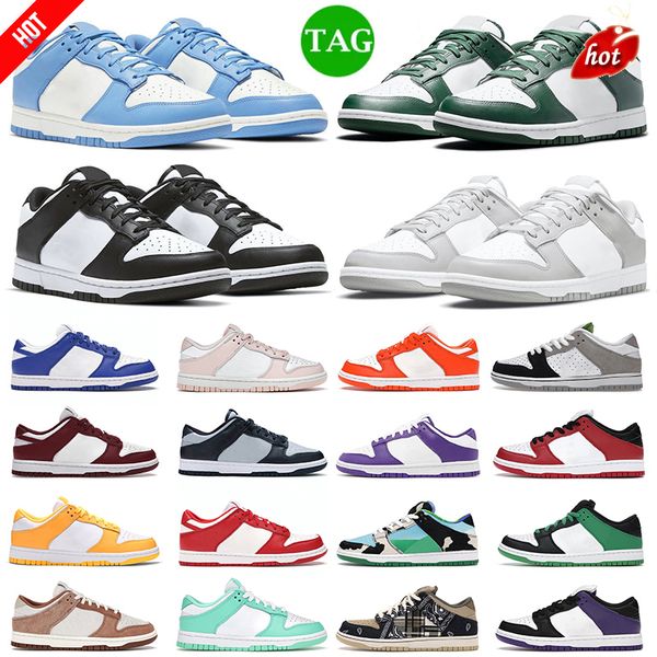 

boots casual shoes panda men casual shoes women unc sneakers designer syracuse grey fog university redwomens sports trainers shoe, Black