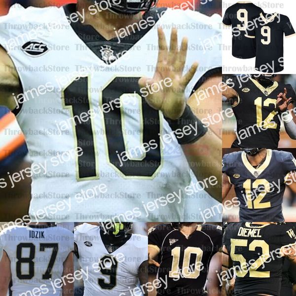 

wake forest demon deacons football jersey hartman beal-smith michael kern taylor morin jaquarii roberson donavon g, Black