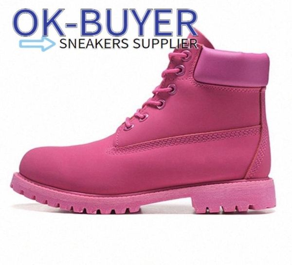 

2021 timber boots designer men women shoes ankle winter boot fo, Black