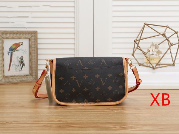 

designer m59459 crossbody shoulder bag handbag tote women leather printing splices metal button luxury brand cross body bags purses backpack