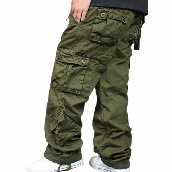 

men's pants men's pants fashion streetwear men cargo hip hop harem cotton trousers overalls loose baggy joggers man clothes plus s, Black