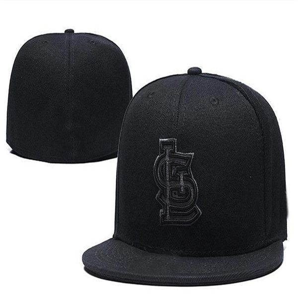 

10 styles stl letter baseball caps for men women fashion sports hip hop gorras bone fitted hats256i, Blue;gray