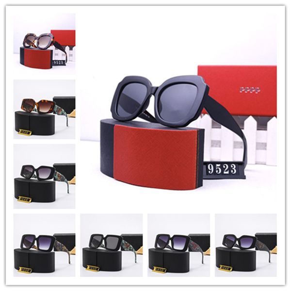 

2022 Sunglasses Fashion Designer Sunglasses Goggle Beach PC Frame UV400 Sun Glasses For Man Woman 20 Color Optional with box