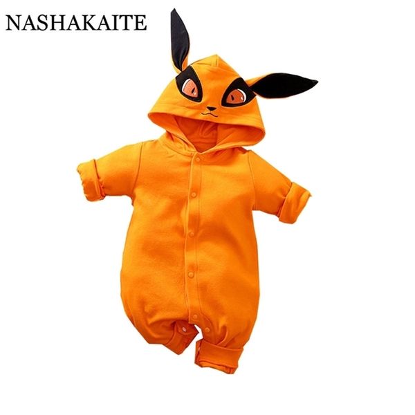 

rompers nashakaite anime onesie baby romper costume born boy clothes jumpsuit cartoon cosplay clothing kid overalls 220905, Blue
