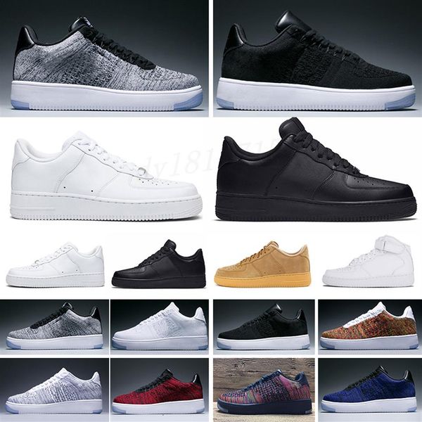 

sell 2022 forcs designer men low skate casual running shoes only 1 mesh euro air high women all white black red sf01228c, Black;brown