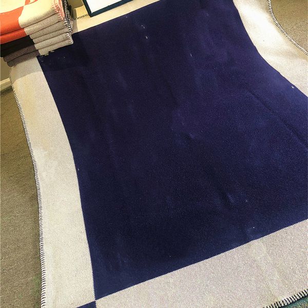 

classic brand blanket letter warm winter office nap thickened cover knee blankets home used