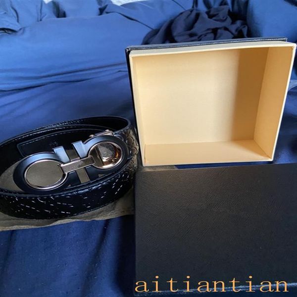 

woman belt new 2020 men belts luxury designer big buckle men belt fashion whole 217q, Black;brown