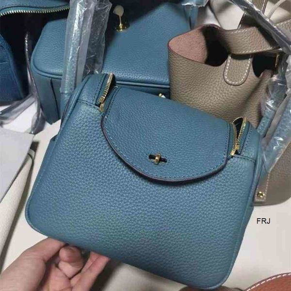 

designer lindi bags herme handbags 2022 new messenger female mini bag doctor leather pillow single shoulder me g0v9