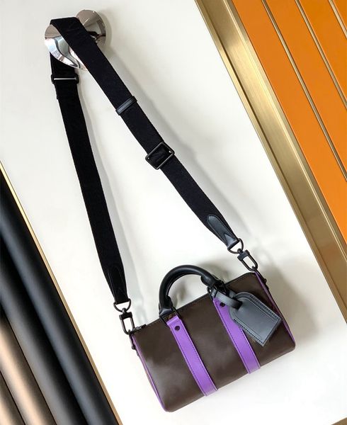 

crossbody fashion travel bag keepall bandoulie luxury monograms handbags women men designer crossbody shoulder leather capacity small bags p