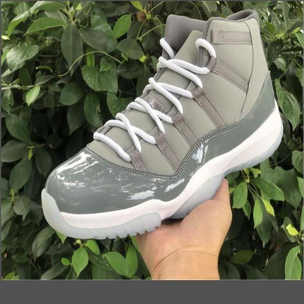 

11 cool grey men basketball shoes 11s medium grey white-cool grey mens outdoor sports sneakers running trainers ct8012-005 227o