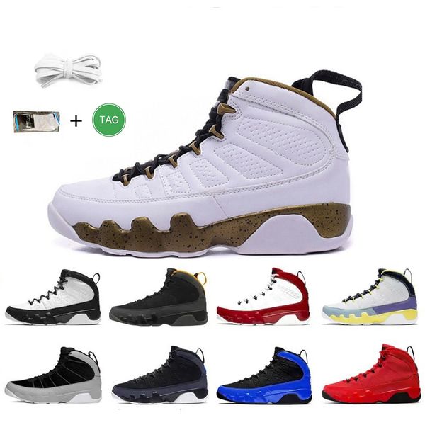 

2022 men 9 9s basketball shoes particle grey change the world chile red university gold blue oregon ducks mens trainers sports sneakers size