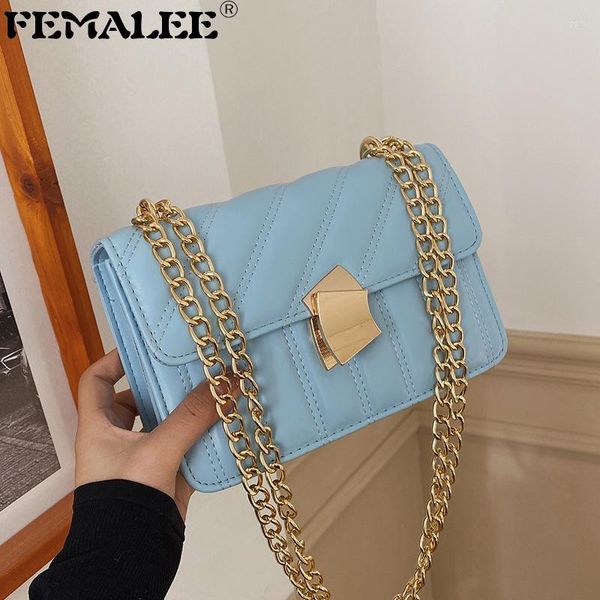

shoulder bags designer chains small messenger purses luxury embroidery candy color women trendy handbags