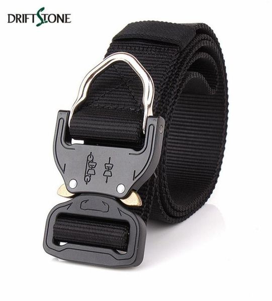 

tactical nylon belt men swat military equipment paintball knock off army me, Black;brown