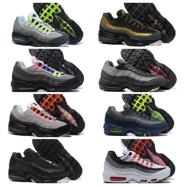 

95 undefeated airmaxs running shoes ultra mens og air95 tt 20th anniversary 95s og neon trainer triple black white sole grey blue greedy out