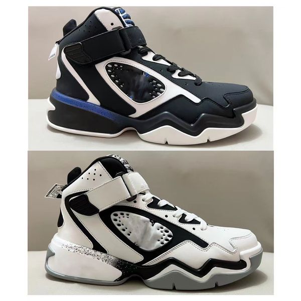 

designer fashion high trainer 2 outdoor shoes white black white monogram trainers genuine leather men women sports sneakers with original bo