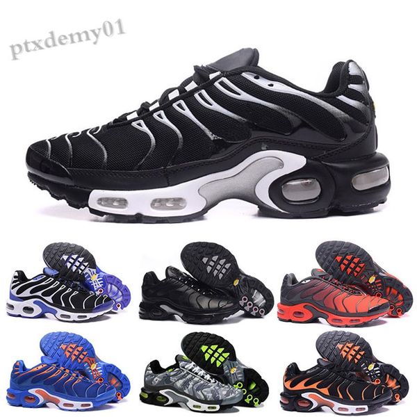 

2019 new tn plus ultra se shoes for tns orange blue purple men's sports trainers sneakers des chaussures zapatillas 40-46 ww07187c, Black;brown