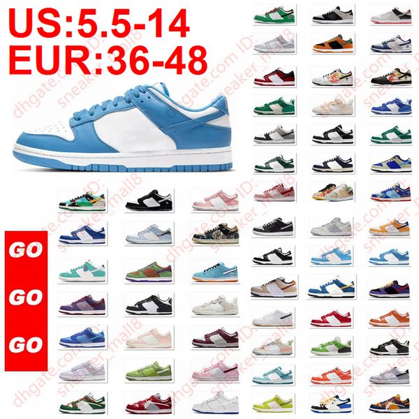 

university blue white logo shoes panda dunksb casual shoes mens women dunks low sb reverse unc valerian brazil midas gold archeo pink wolf g, Black;brown