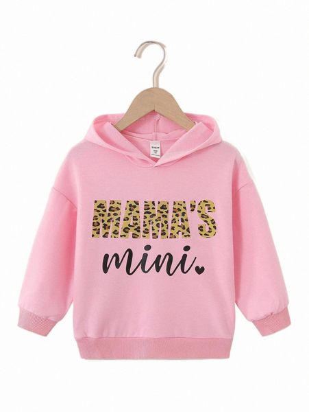 

others apparel toddler girls letter graphic drop shoulder hoodie l0hi#, Black;white