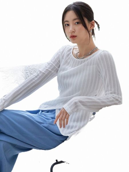 

women's t-shirt dazy-less solid asymmetrical hem tee s7zr#, White