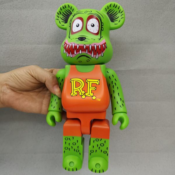 

bearbrick figures 400% building block bear fink mouse joint movable living room window decoration ornaments doll toys