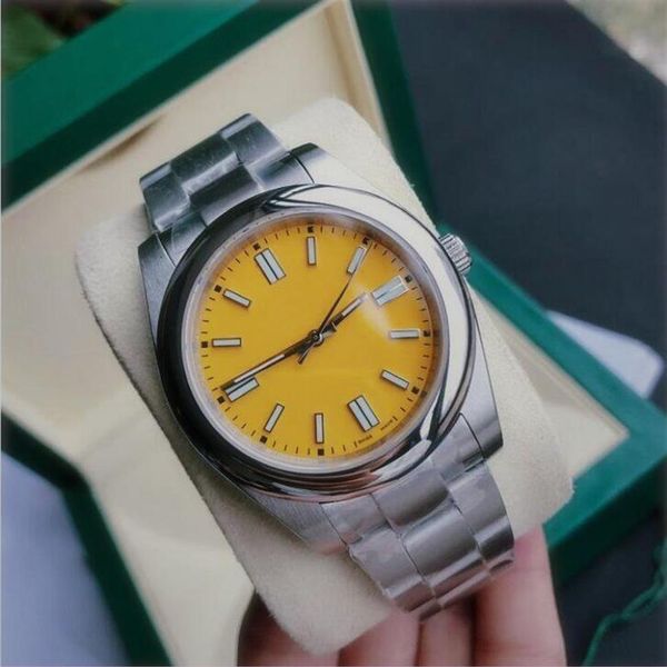 

new model 316l stainless steel strap simpel designer 31mm 36mm 41mm mechanical automatic women men watch watches321b, Slivery;brown