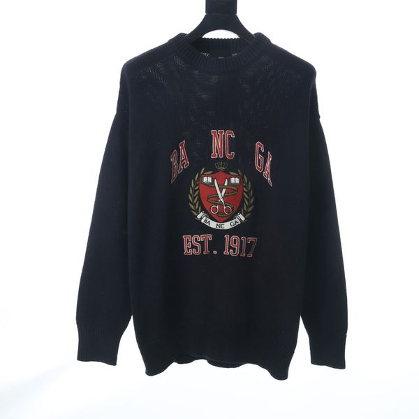 

men's plus size sweaters hoodies in autumn / winter 2022acquard knitting machine e custom jnlarged detail crew neck cotton her33t4, Black;brown