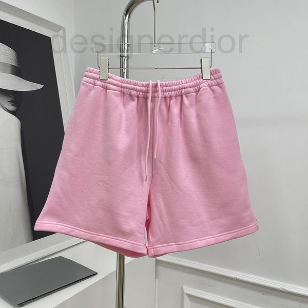 

women's shorts designer genuine b's new summer solid color printed lettered drawstring shorts are very versatile for sports travel, White;black