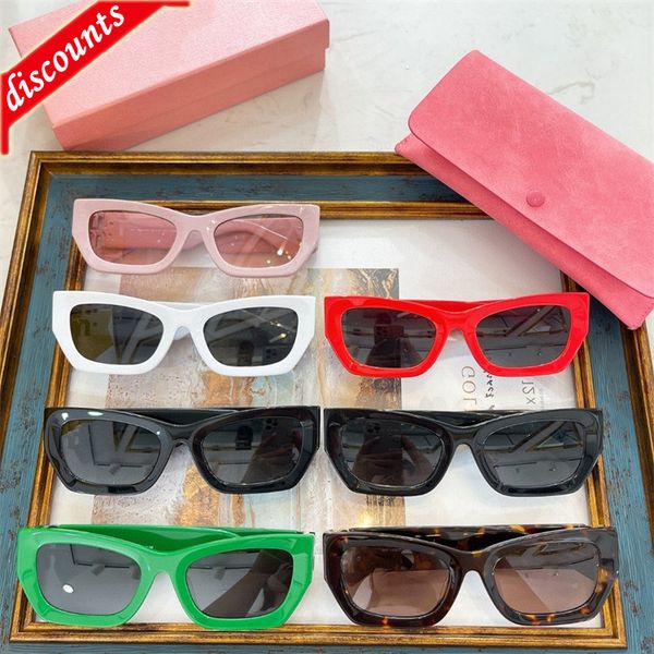 

designer sunglasses 2022 new m family box ins network red same fashionable personalized mu09ws, White;black