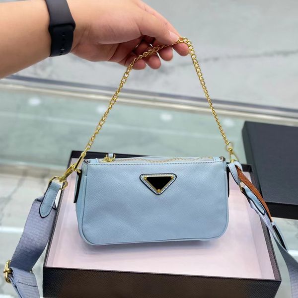 

luxury lady bags adjustable double straps shoulder cross body chain crossbody messenger bag designer handbags luxury handbag purse medium bl