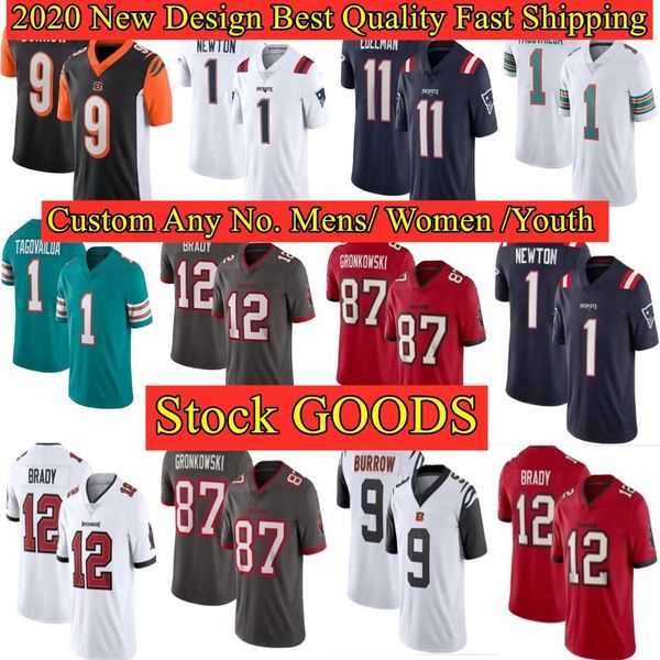

12 tom brady 81 antonio brown 87 rob gronkowski football jersey 13 mike evans 14 chris godwin 45 devin white jerseys, Black
