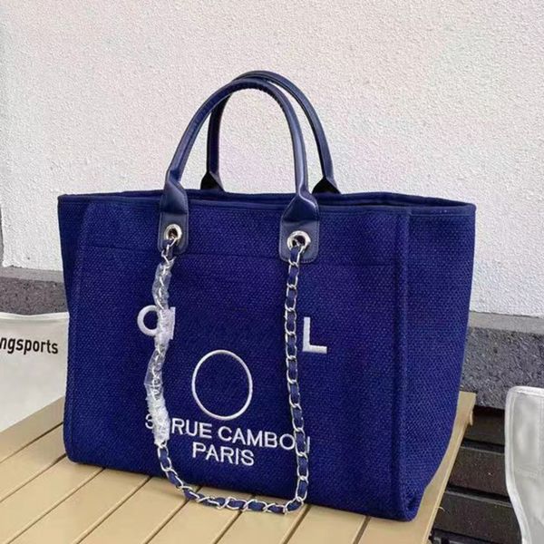 

luxury fashion women's beach bags handbags ch brand canvas packs embroidered women evening bag big handbag designers large pack female