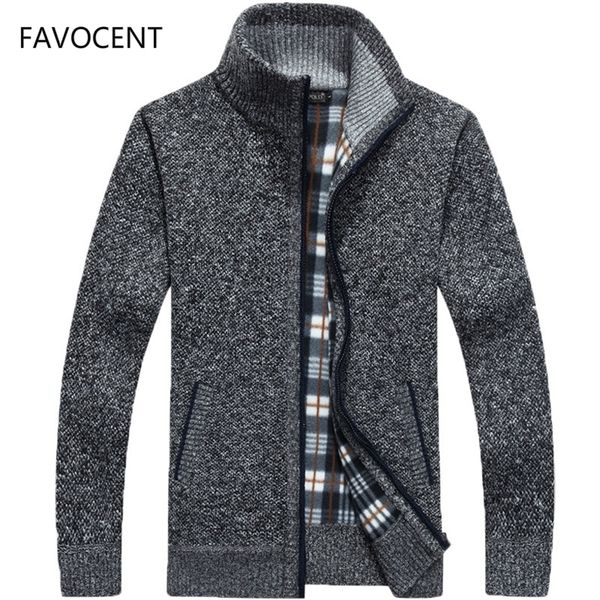 

men's sweaters autumn winter men's sweater coat faux fur wool sweater jackets men zipper knitted thick coat warm casual knitwear c, White;black
