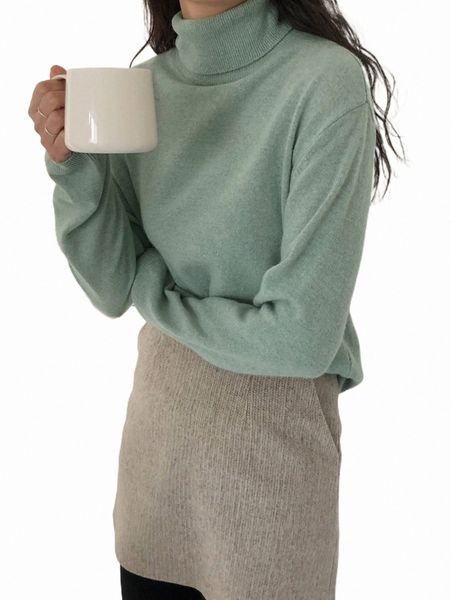 

women's sweaters dazy turtleneck drop shoulder sweater y2la#, White;black