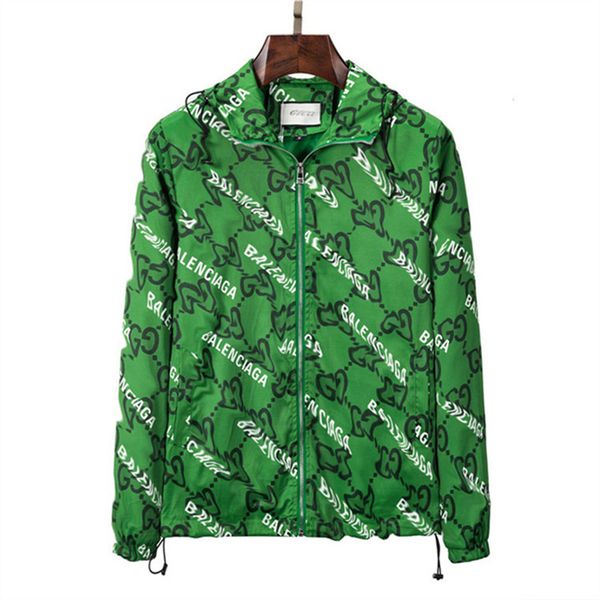 

2022 wholesale embroidery of arm tiger jacket designer autumn men coat casual outdoor sportswear basketball fashion luxurious mens jackets#a, Black;brown