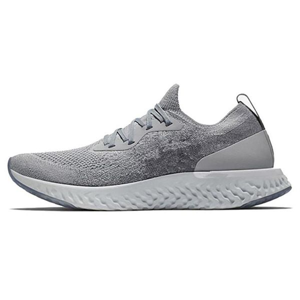

epic react fly knit v2 v1 mens womens running shoes all white triple black pewter fusion outdoors trainers men sports sneakers lh252g