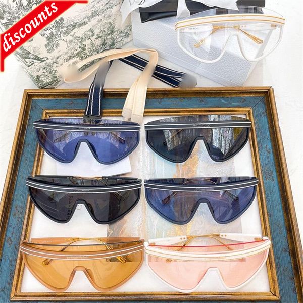 

designer sunglasses d home large frame goggl prbyopia net red one-piece club m2u, White;black